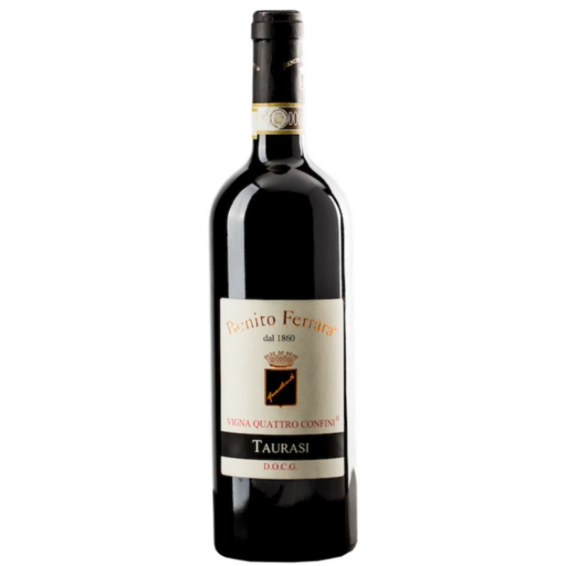 Taurasi DOCG 'Vigna quattro confini', Benito Ferrara, Campania 2017